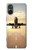 S3837 Avion Décollage Sunrise Etui Coque Housse pour Sony Xperia 5 V