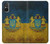 S3858 Drapeau de l'Ukraine Etui Coque Housse pour Sony Xperia 5 V