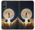 S3859 Bitcoin à la Lune Etui Coque Housse pour Sony Xperia 5 V