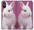 S3870 Mignon bébé lapin Etui Coque Housse pour Sony Xperia 5 V