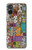 S3879 Griffonnage de musique rétro Etui Coque Housse pour Sony Xperia 5 V
