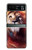 S0691 Peinture Leo Etui Coque Housse pour Motorola Razr 40