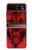 S1090 Rouge Loup Etui Coque Housse pour Motorola Razr 40