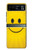 S1146 Sourire Soleil Jaune Etui Coque Housse pour Motorola Razr 40