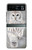 S1566 Milou Blanc Chouette Chouette Etui Coque Housse pour Motorola Razr 40