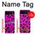 S1850 Motif rose Léopard Etui Coque Housse pour Motorola Razr 40