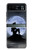 S2668 Silhouette sirène Lune Nuit Etui Coque Housse pour Motorola Razr 40