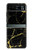 S2896 Marbre d'or imprimé graphique Etui Coque Housse pour Motorola Razr 40