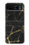 S2896 Marbre d'or imprimé graphique Etui Coque Housse pour Motorola Razr 40