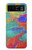 S2942 Peinture Coup de pinceau Etui Coque Housse pour Motorola Razr 40