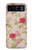 S3037 Jolie Flora Rose Cottage Etui Coque Housse pour Motorola Razr 40