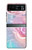 S3050 Pastel Fleurs millésimé Etui Coque Housse pour Motorola Razr 40