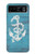 S3053 Marin Blue Anchor Etui Coque Housse pour Motorola Razr 40