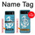 S3053 Marin Blue Anchor Etui Coque Housse pour Motorola Razr 40