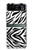 S3056 Zèbre Texture Imprimé graphique Peau Etui Coque Housse pour Motorola Razr 40