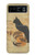 S3229 Affiche de chat millésimé Etui Coque Housse pour Motorola Razr 40
