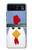 S3254 Poulet Dessin animé Etui Coque Housse pour Motorola Razr 40