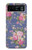 S3265 Motif Fleur millésimé Etui Coque Housse pour Motorola Razr 40