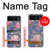 S3265 Motif Fleur millésimé Etui Coque Housse pour Motorola Razr 40
