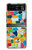S3391 Art abstrait carreaux de mosaïque graphique Etui Coque Housse pour Motorola Razr 40