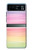 S3507 Coloré Arc-en-ciel pastel Etui Coque Housse pour Motorola Razr 40