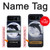 S3510 Dauphin Lune Nuit Etui Coque Housse pour Motorola Razr 40