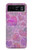 S3710 Coeur d'amour rose Etui Coque Housse pour Motorola Razr 40