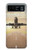 S3837 Avion Décollage Sunrise Etui Coque Housse pour Motorola Razr 40