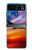 S3841 Pygargue à tête blanche volant dans un ciel coloré Etui Coque Housse pour Motorola Razr 40