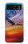 S3841 Pygargue à tête blanche volant dans un ciel coloré Etui Coque Housse pour Motorola Razr 40
