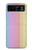 S3849 Couleurs verticales colorées Etui Coque Housse pour Motorola Razr 40