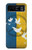 S3857 Colombe de la paix drapeau ukrainien Etui Coque Housse pour Motorola Razr 40