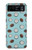 S3860 Motif à pois de noix de coco Etui Coque Housse pour Motorola Razr 40