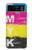 S3930 Clé jaune cyan magenta Etui Coque Housse pour Motorola Razr 40