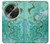 S2653 Dragon Vert Turquoise Pierre Graphique Etui Coque Housse pour OnePlus OPEN