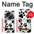 S2904 Chien d'impression de patte Etui Coque Housse pour OnePlus OPEN
