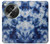 S3439 Tissu Indigo Tie Dye Etui Coque Housse pour OnePlus OPEN