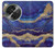 S3906 Marbre violet bleu marine Etui Coque Housse pour OnePlus OPEN