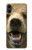 S0840 Grizzly Bear visage Etui Coque Housse pour Samsung Galaxy A05