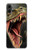 S0923 Dinosaur T-Rex Etui Coque Housse pour Samsung Galaxy A05