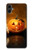 S1083 Citrouille araignée bougies Halloween Etui Coque Housse pour Samsung Galaxy A05