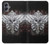 S1434 Crâne Tatouage Motard Aile Etui Coque Housse pour Samsung Galaxy A05