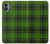 S2373 Motif vert Tartan Etui Coque Housse pour Samsung Galaxy A05