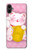S3025 Rose Maneki Neko chat chanceux Etui Coque Housse pour Samsung Galaxy A05