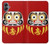 S3045 Japon Bonne chance Daruma Poupée Etui Coque Housse pour Samsung Galaxy A05