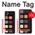 S3183 Palette Lip Etui Coque Housse pour Samsung Galaxy A05