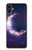 S3324 Croissant de lune Galaxie Etui Coque Housse pour Samsung Galaxy A05