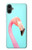 S3708 Flamant rose Etui Coque Housse pour Samsung Galaxy A05