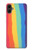 S3799 Arc-en-ciel aquarelle vertical mignon Etui Coque Housse pour Samsung Galaxy A05