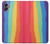 S3799 Arc-en-ciel aquarelle vertical mignon Etui Coque Housse pour Samsung Galaxy A05